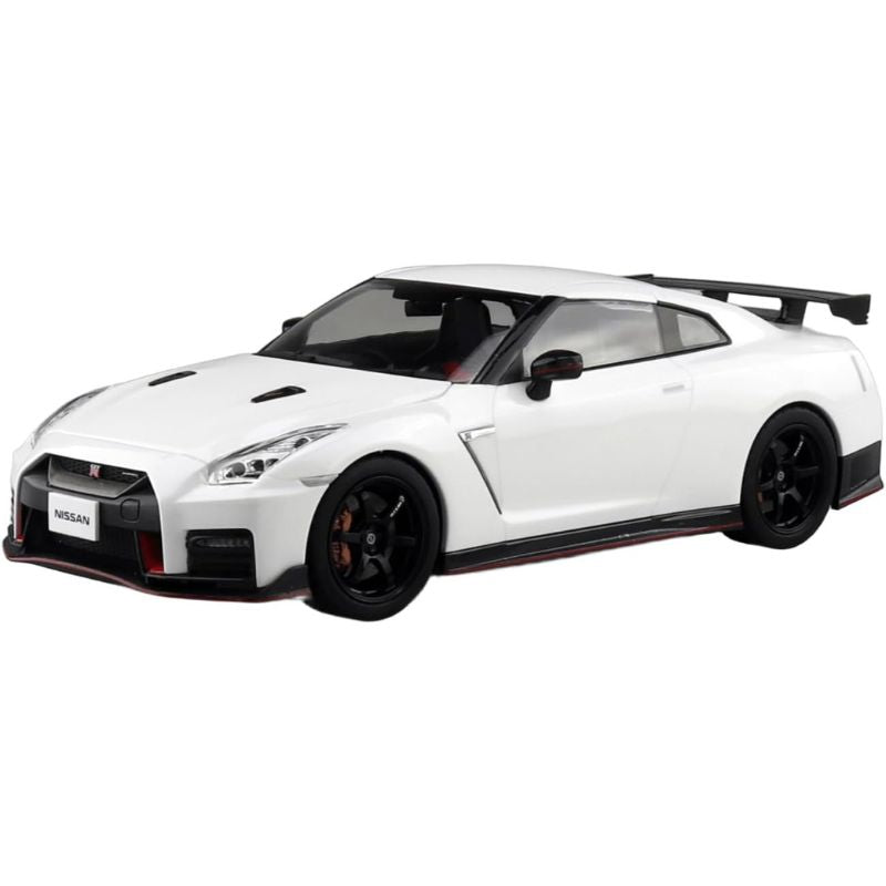 RakuPla Snap Car No.05-BW R35 GT-R NISMO 2017 Brilliant White Pearl Model Kit