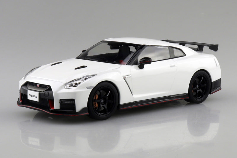 RakuPla Snap Car No.05-BW R35 GT-R NISMO 2017 Brilliant White Pearl Modellbausatz