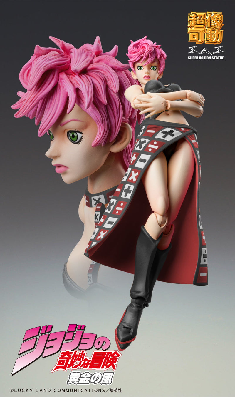 Super Action Statue JoJo's Bizarre Adventure Part. V Trish Una Ver. BLACK Figure
