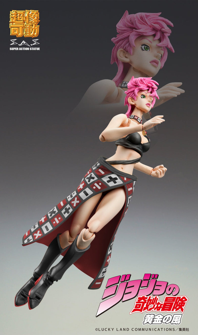 Super Action Statue JoJo's Bizarre Adventure Part. V Trish Una Ver. BLACK Figure