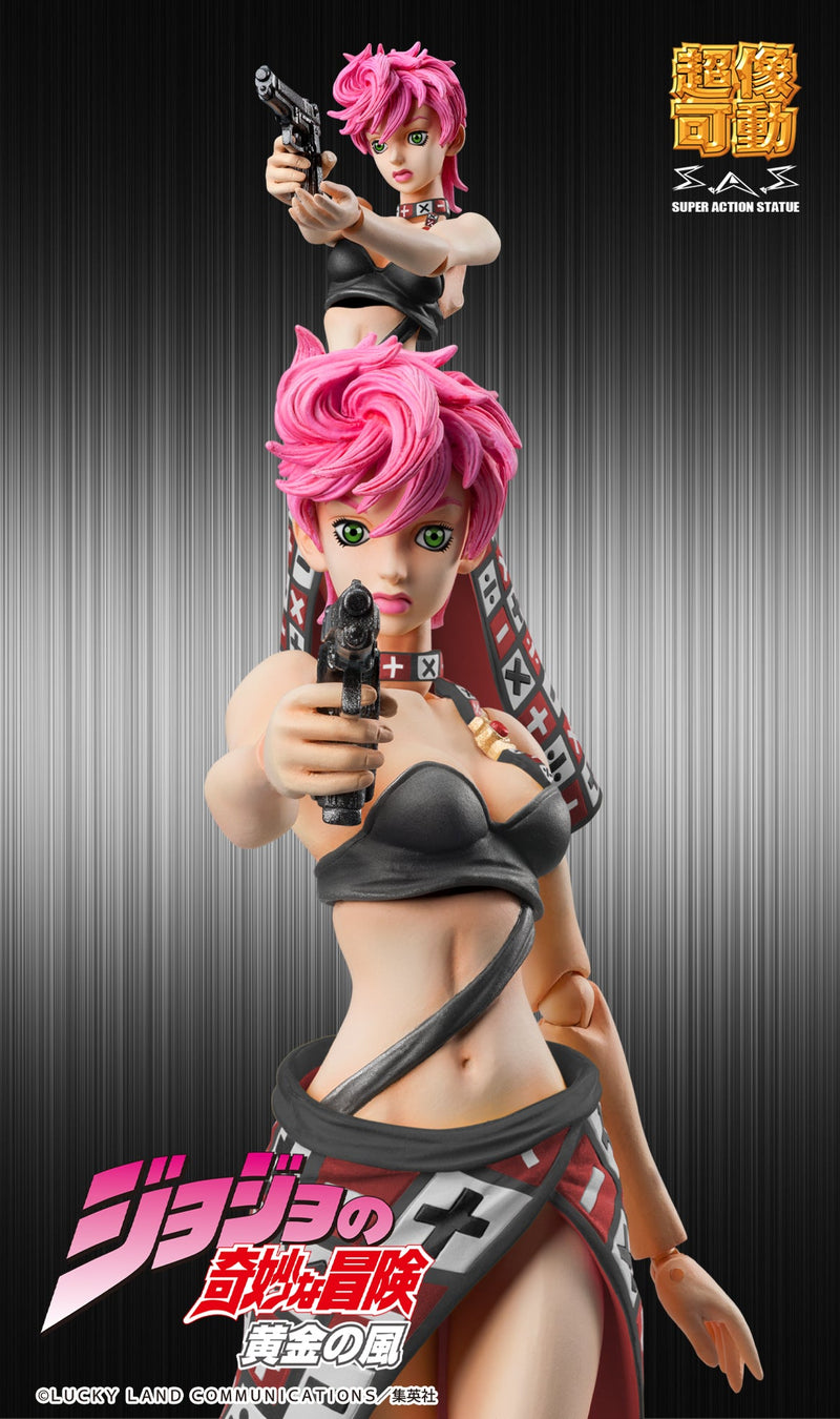 Super Action Statue JoJo's Bizarre Adventure Part. V Trish Una Ver. BLACK Figure
