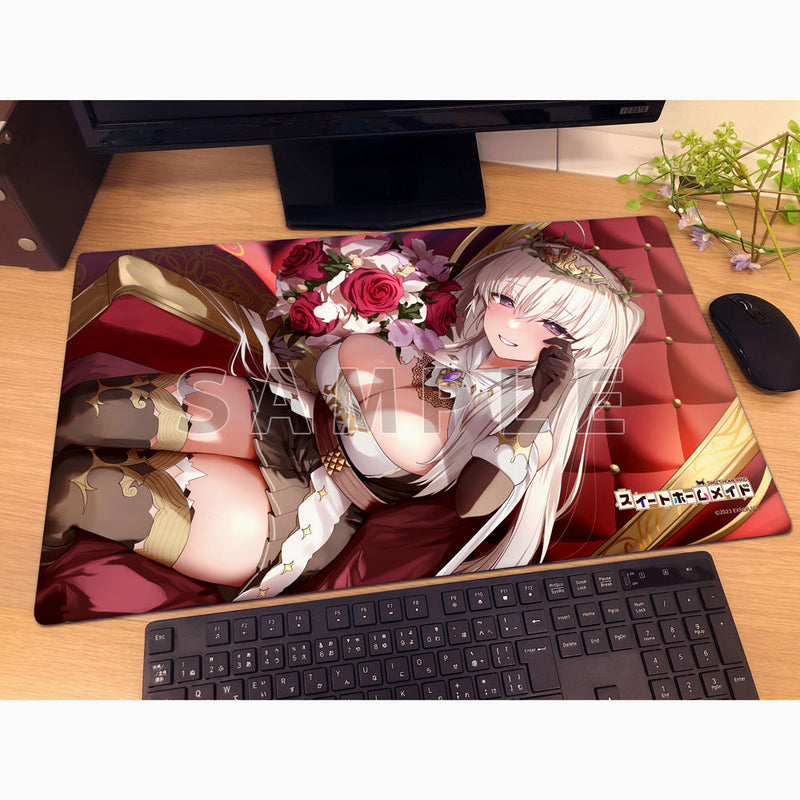 Key-th Sweet Home Maid Iroha Ezaki Waga Itoshi no Kisaki e.. Alfombrilla de goma JAPÓN