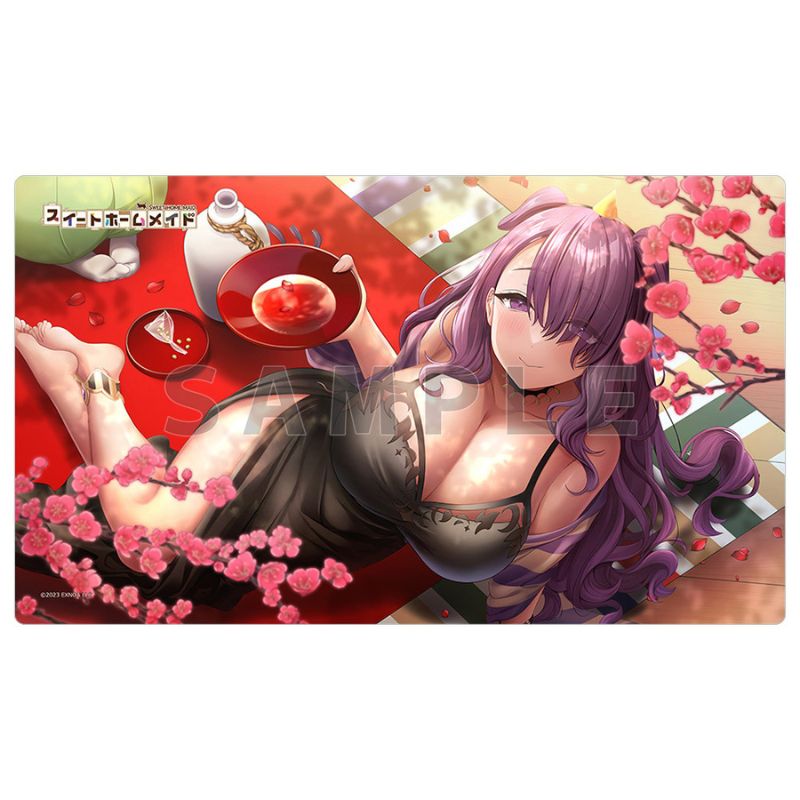 Sweet Home Maid Nashwa Yuuraku Mondelez Fukumame Tobikau Setsubunsai Rubber Mat