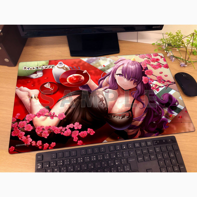 Sweet Home Maid Nashwa Yuuraku Mondelez Fukumame Tobikau Setsubunsai Tapete de borracha