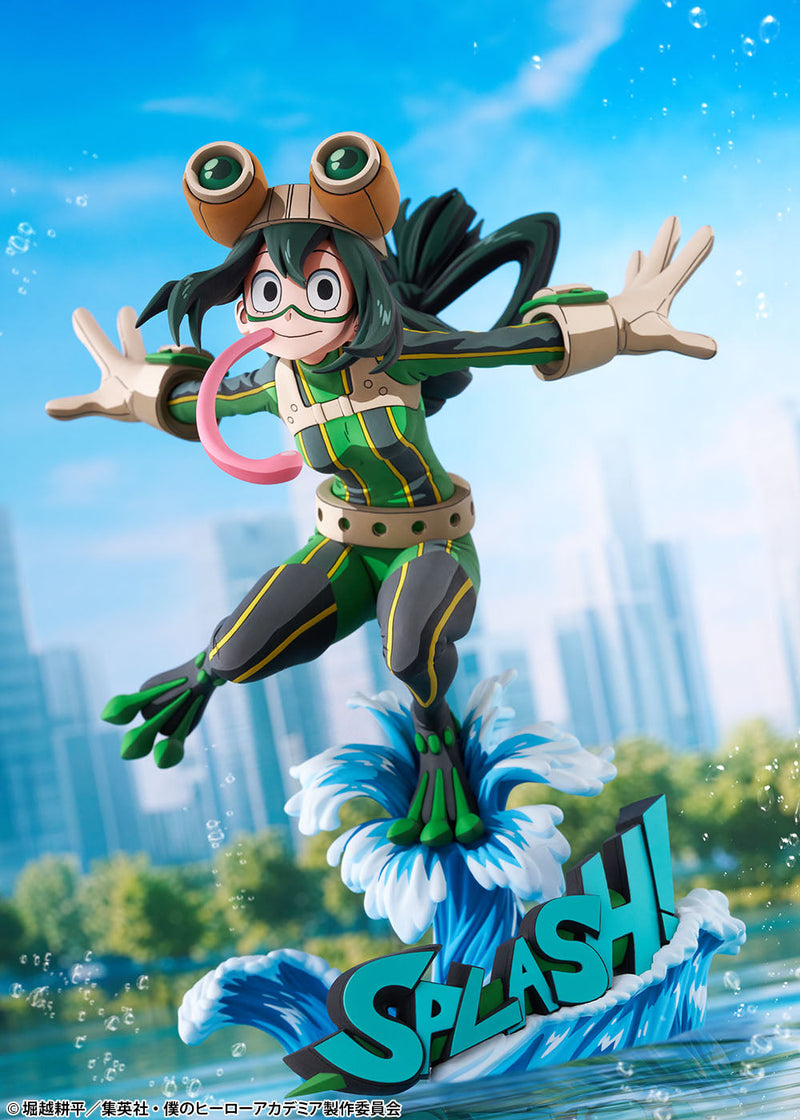 ¡Takara Tomy mi héroe Academia Tsuyu Asui dos dimensiones Ver! Figura 1/8 JAPÓN