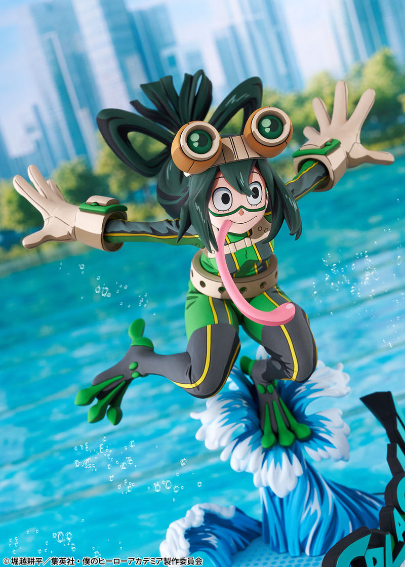 ¡Takara Tomy mi héroe Academia Tsuyu Asui dos dimensiones Ver! Figura 1/8 JAPÓN