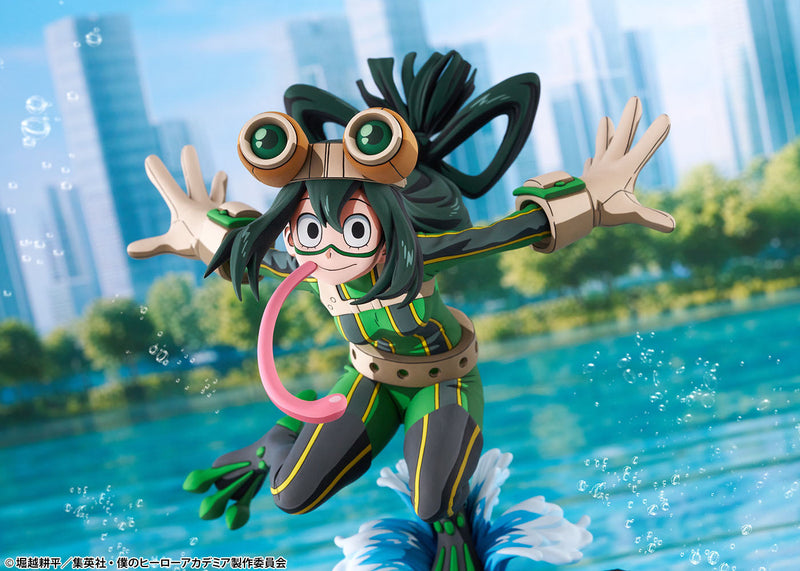 ¡Takara Tomy mi héroe Academia Tsuyu Asui dos dimensiones Ver! Figura 1/8 JAPÓN
