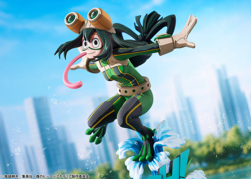 ¡Takara Tomy mi héroe Academia Tsuyu Asui dos dimensiones Ver! Figura 1/8 JAPÓN