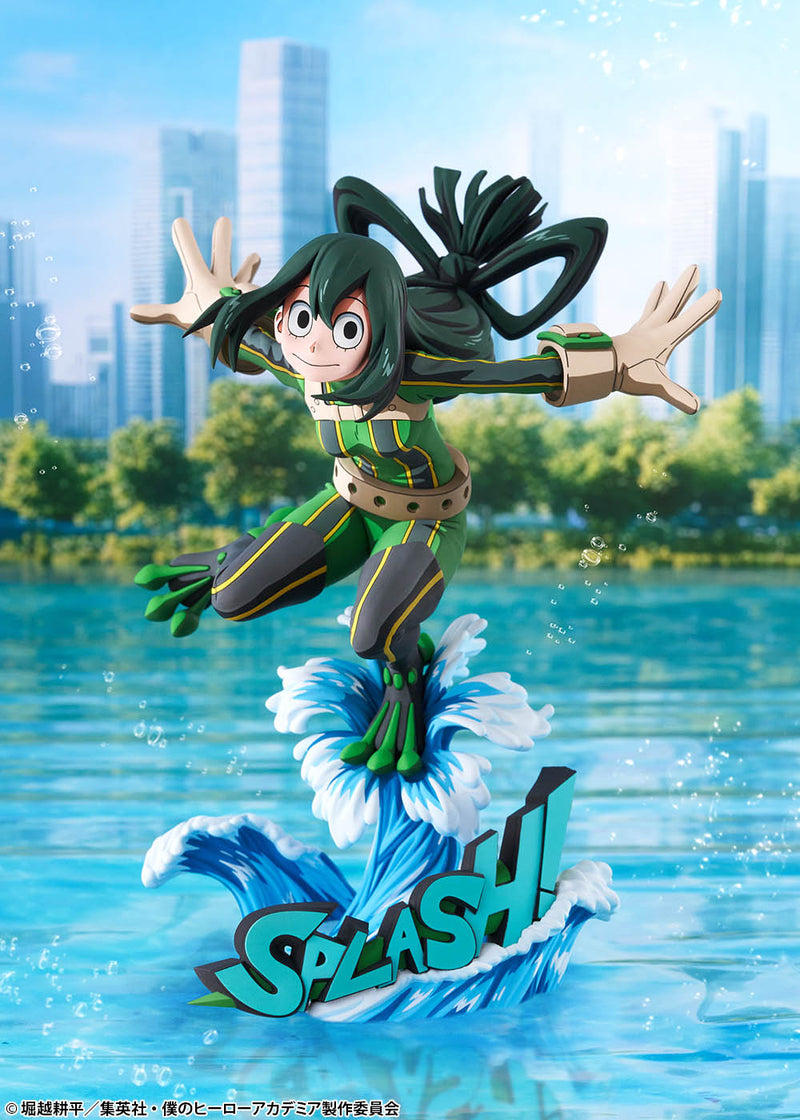 ¡Takara Tomy mi héroe Academia Tsuyu Asui dos dimensiones Ver! Figura 1/8 JAPÓN
