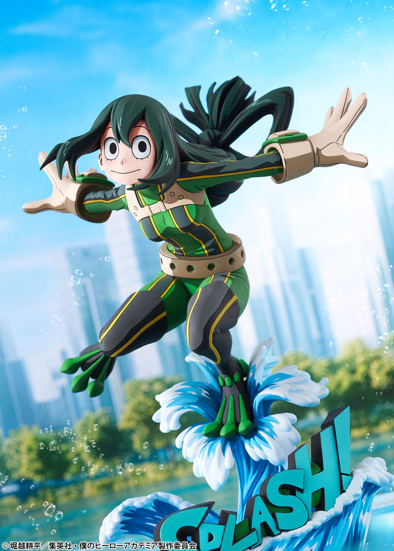¡Takara Tomy mi héroe Academia Tsuyu Asui dos dimensiones Ver! Figura 1/8 JAPÓN
