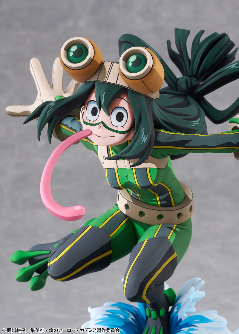 ¡Takara Tomy mi héroe Academia Tsuyu Asui dos dimensiones Ver! Figura 1/8 JAPÓN