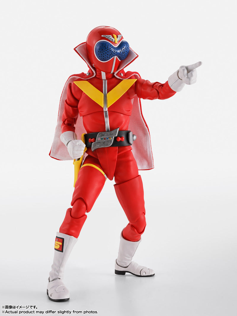 BANDAI S.H.Figuarts Akarenger Super Sentai 50° anniversario ver. Figura d'azione