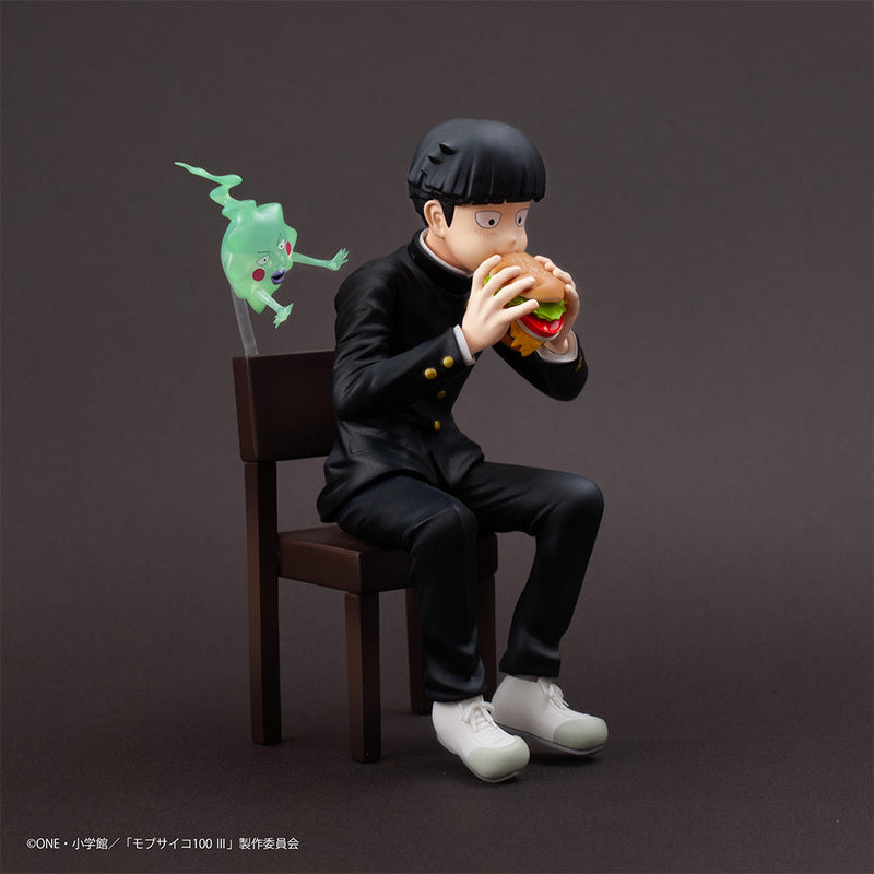 Mob Psycho 100 III x Bunbougu Cafe 2022 Figure Shigeo Kageyama & Dimple JAPAN