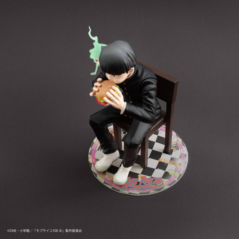 Mob Psycho 100 III x Bunbougu Cafe 2022 Figure Shigeo Kageyama & Dimple JAPAN