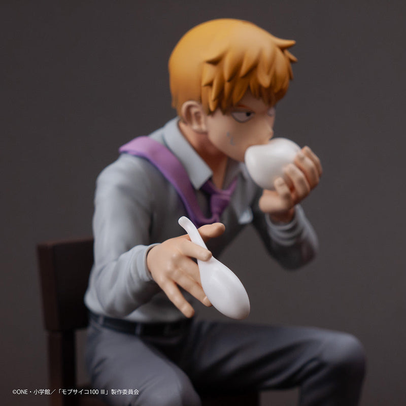 Mob Psycho 100 III x Bunbougu Cafe 2022 Figur Arataka Reigen JAPAN OFFIZIELL