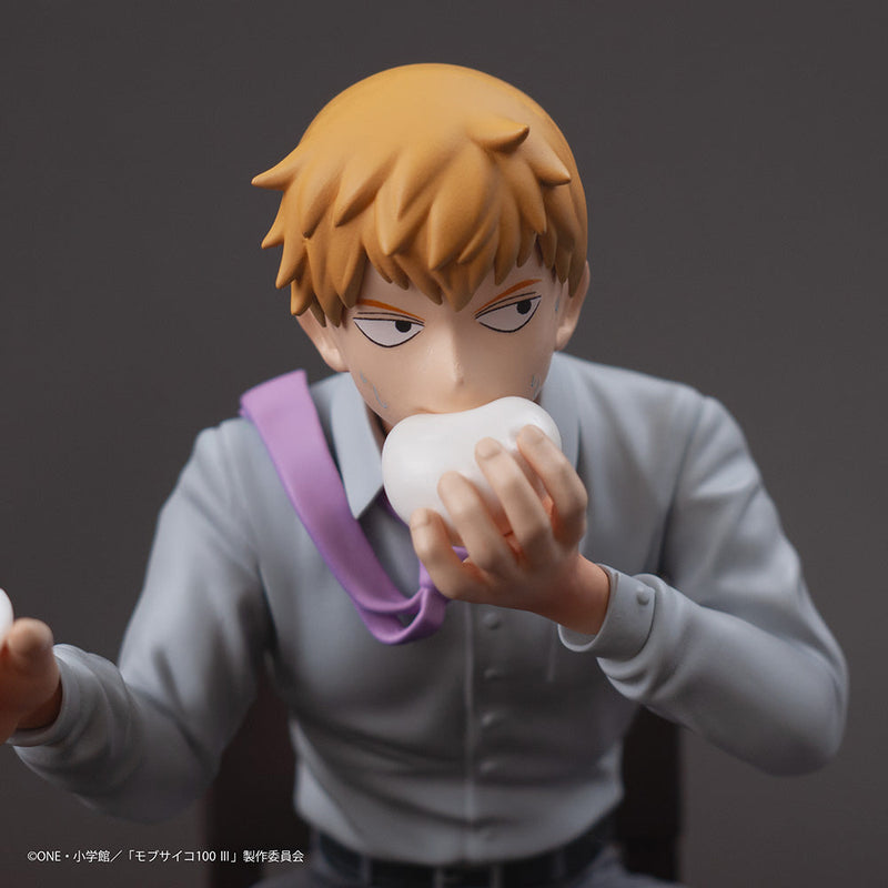 Mob Psycho 100 III x Bunbougu Cafe 2022 Figur Arataka Reigen JAPAN OFFIZIELL