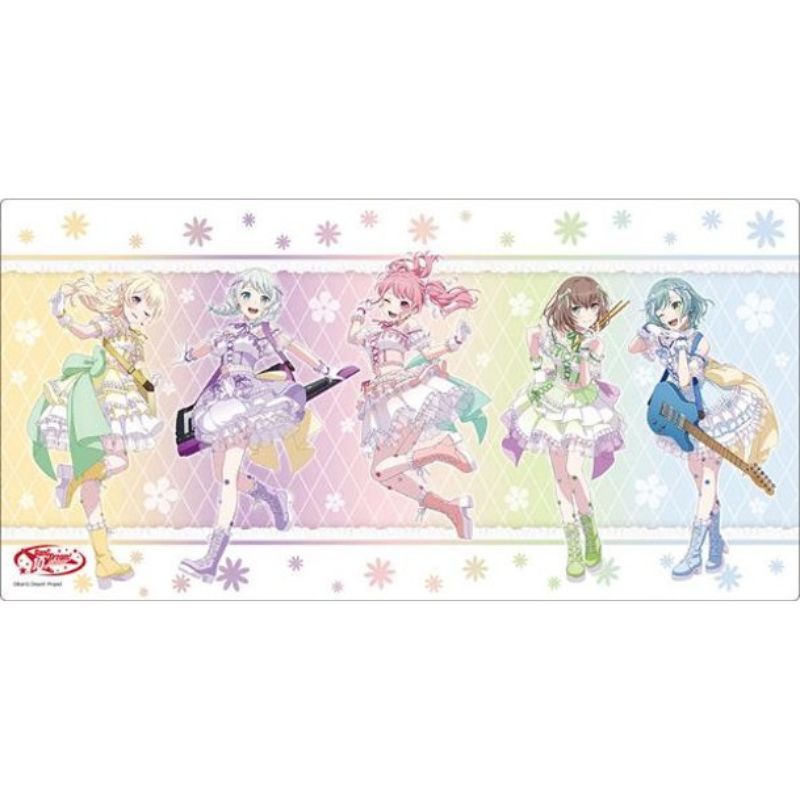 Bushiroad Rubber Mat V2 Vol.1699 BanG Dream! Pastel Palettes 10th Anniversary
