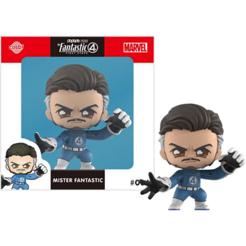 Cosbi Marvel Collection 086 The Fantastic Four Mr. Fantastic Figure JAPAN