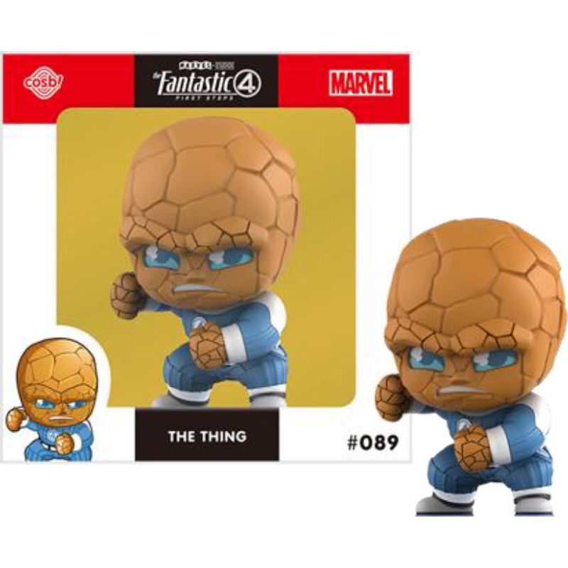 Cosbi Marvel Collection 089 The Fantastic Four The Thing Figure JAPAN