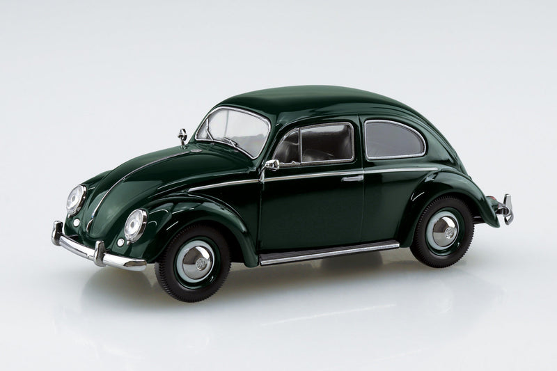 Aoshima RakuPla Snap Kit No.20-JG Volkswagen Beetle Jungle Green 1/32 Modellbausatz