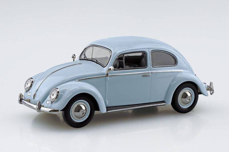 Aoshima RakuPla Snap Kit No.20-HB Volkswagen Beetle Horizon Blue 1/32 Modellbausatz