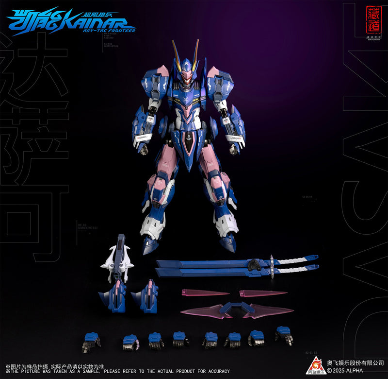 ZEN Of Collectible Kainar Asy Tac Fronteer CD FA 05 Dussack Alloy Action Figure