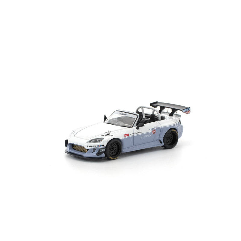 POP RACE Honda Pandem S2000 Branco 1/64 JAPÃO OFICIAL