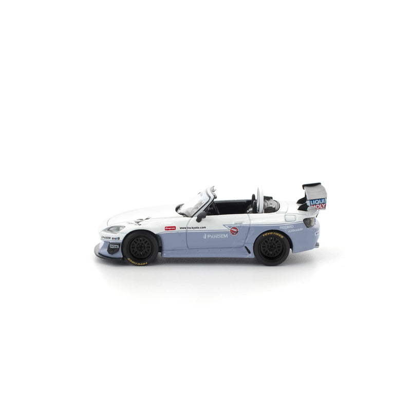 POP RACE Honda Pandem S2000 Branco 1/64 JAPÃO OFICIAL