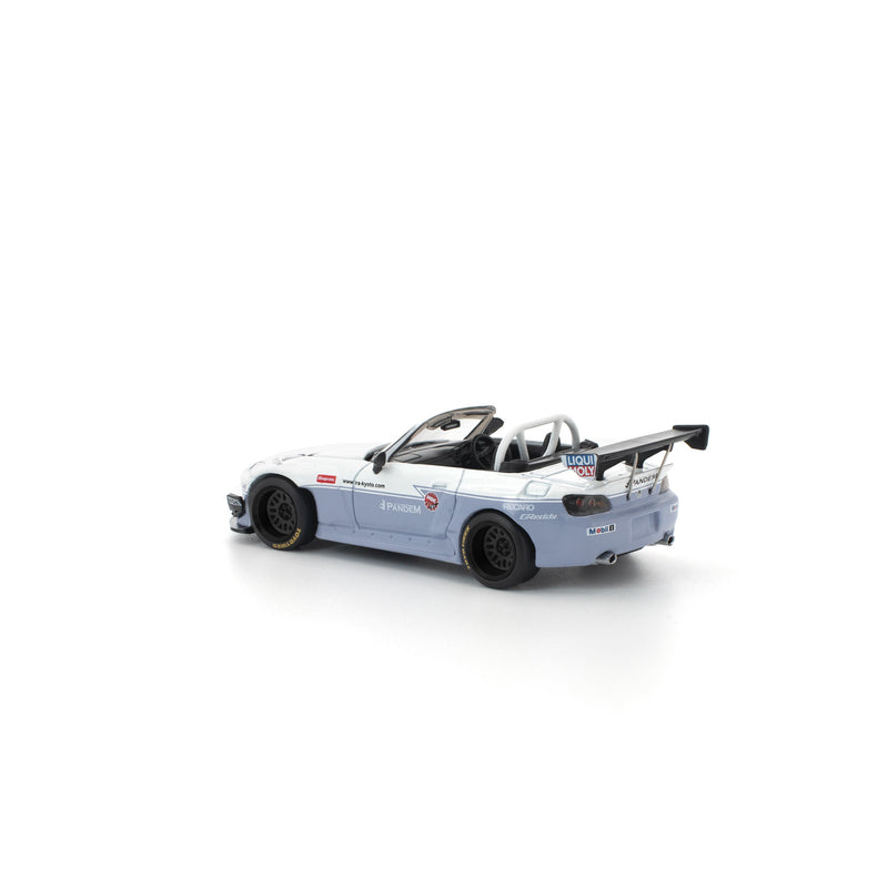 POP RACE Honda Pandem S2000 Branco 1/64 JAPÃO OFICIAL