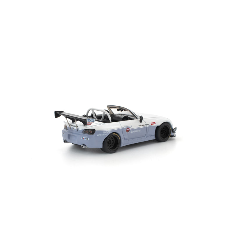 POP RACE Honda Pandem S2000 Branco 1/64 JAPÃO OFICIAL