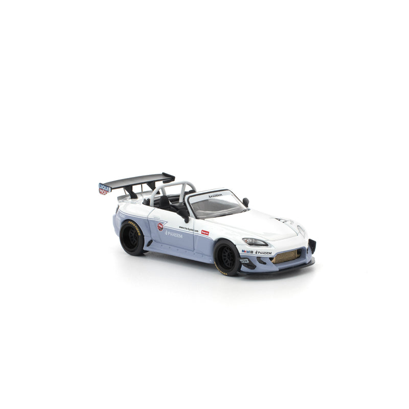 POP RACE Honda Pandem S2000 Branco 1/64 JAPÃO OFICIAL