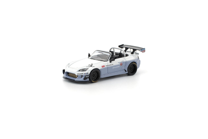 POP RACE Honda Pandem S2000 Branco 1/64 JAPÃO OFICIAL