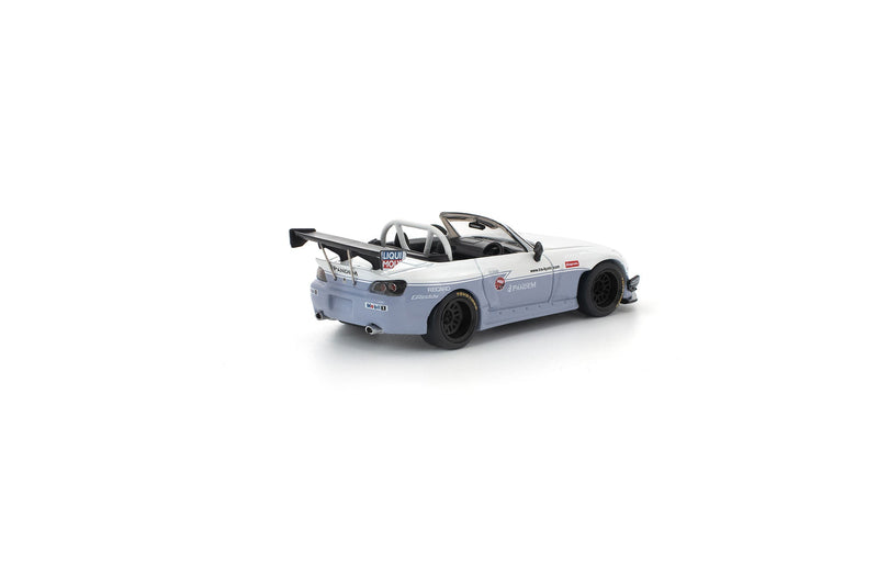 POP RACE Honda Pandem S2000 Branco 1/64 JAPÃO OFICIAL