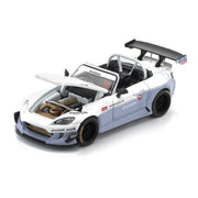 POP RACE Honda Pandem S2000 White 1/64 JAPAN OFFICIAL