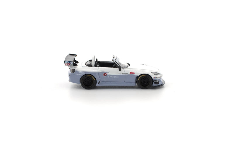 POP RACE Honda Pandem S2000 Branco 1/64 JAPÃO OFICIAL