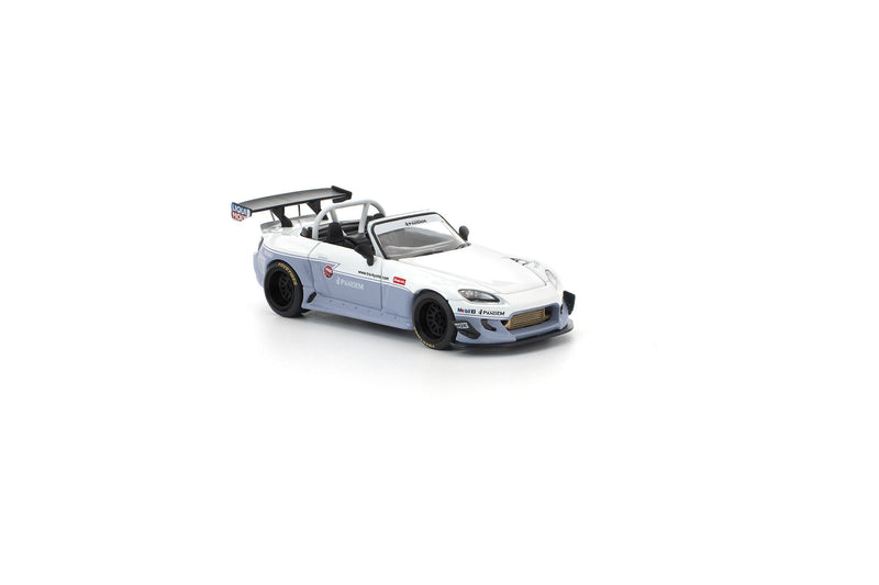 POP RACE Honda Pandem S2000 Branco 1/64 JAPÃO OFICIAL