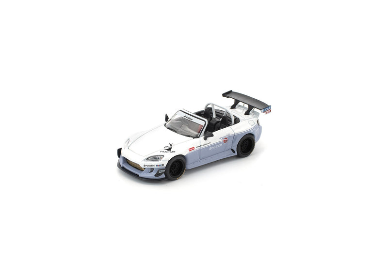 POP RACE Honda Pandem S2000 Branco 1/64 JAPÃO OFICIAL