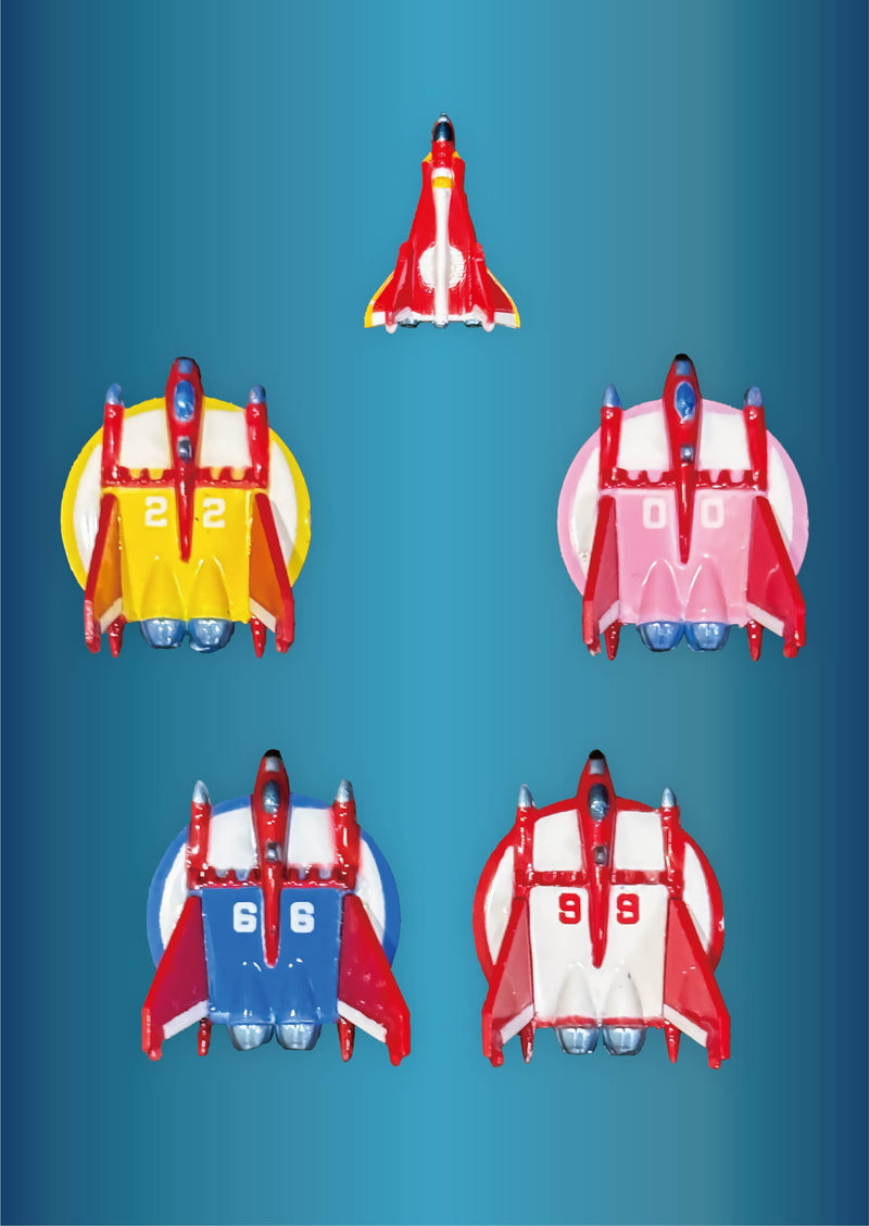 Neo Dynamite Action UFO Warrior Dai Apolon Dai Apolon Action Figure JAPÃO