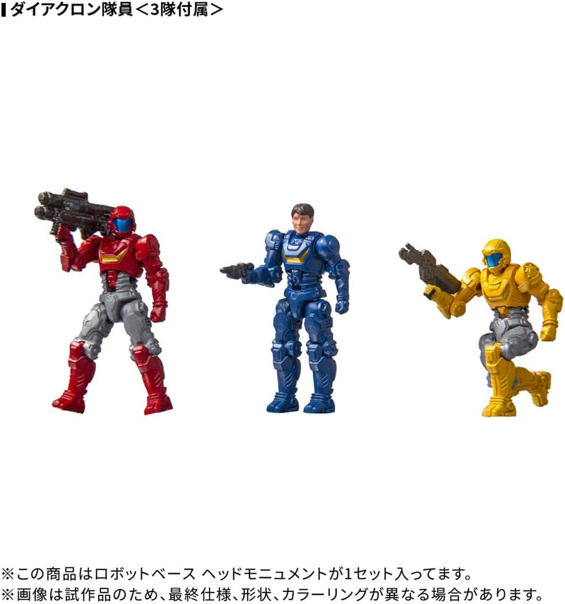 Takara Tomy Diaclone DA-116 Robot Base Head Monument Figure JAPAN OFFICIAL