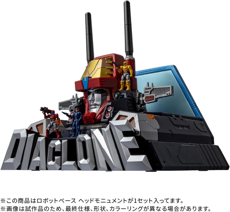 Takara Tomy Diaclone DA-116 Robot Base Head Monument Figure JAPAN OFFICIAL