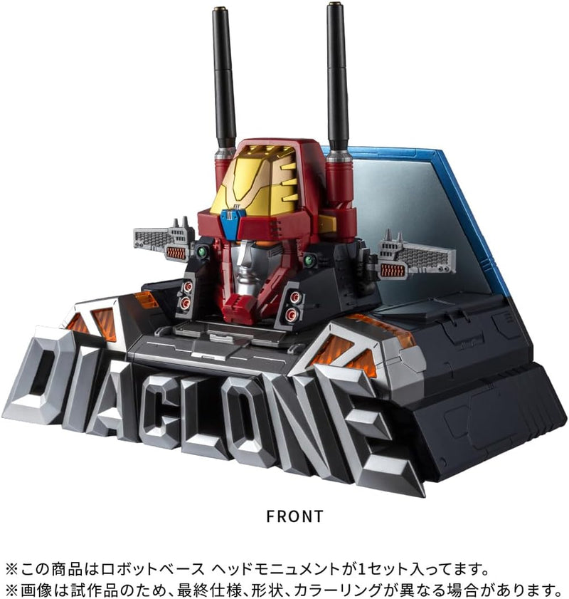 Takara Tomy Diaclone DA-116 Robot Base Head Monument Figure JAPAN OFFICIAL