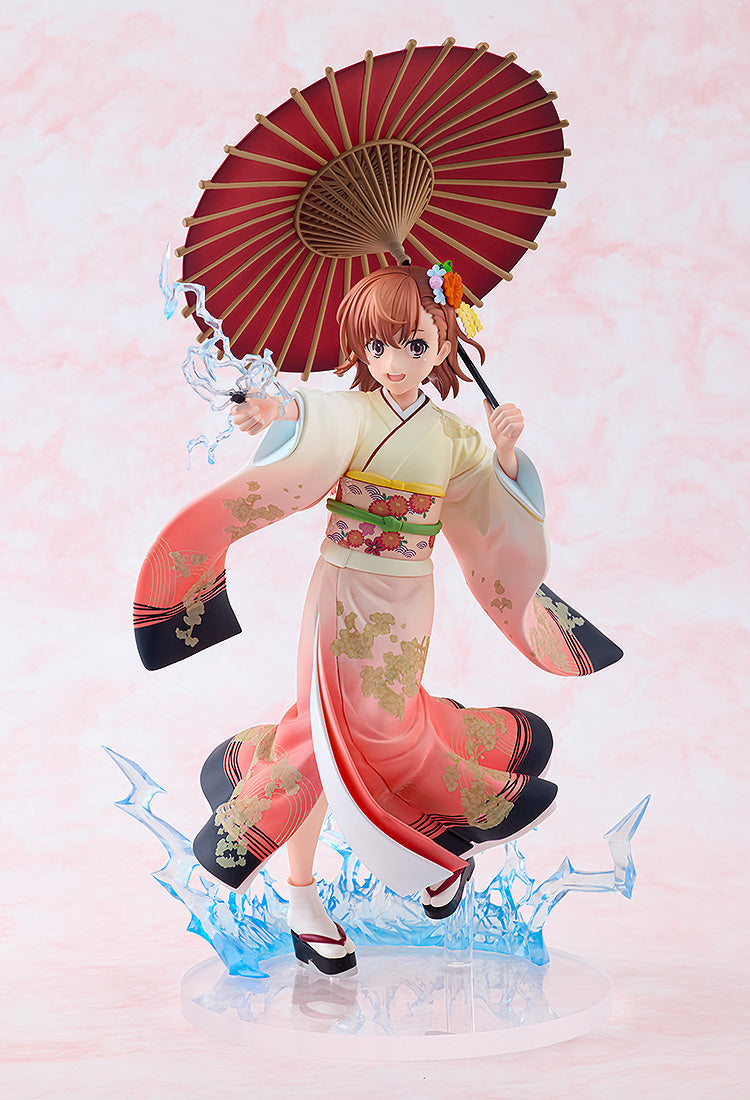 KDcolle A Certain Scientific Railgun T Mikoto Misaka Furisode Kimono 1/7 Figurine