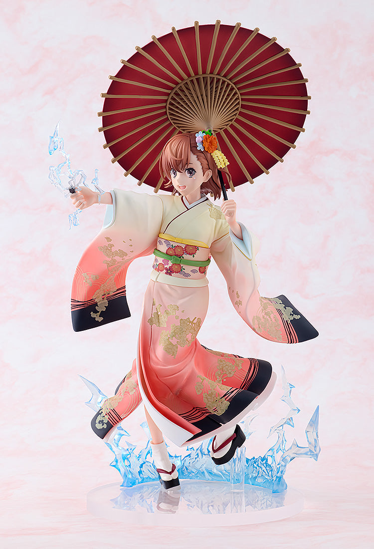 KDcolle A Certain Scientific Railgun T Mikoto Misaka Furisode Kimono 1/7 Figurine