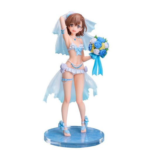 Toaru Kagaku no Railgun T Mikoto Misaka Wedding Swimsuit Ver. 1/7 Figure JAPAN