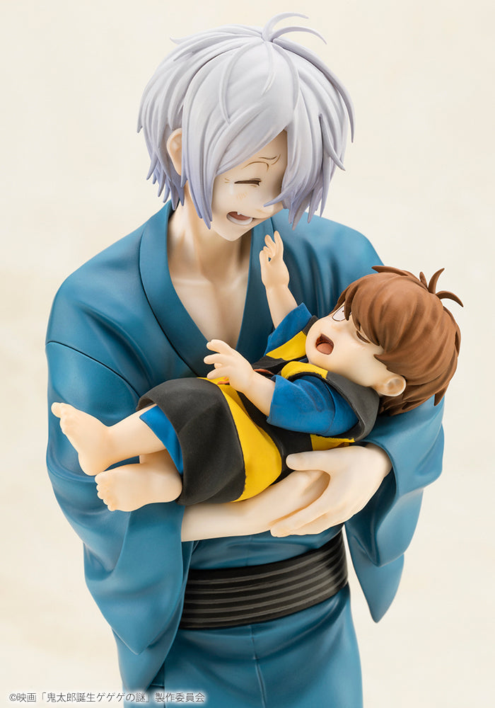 Movie The Birth of Kitaro Mystery of GeGeGe Kitaro's Father & Baby Kitaro Figure