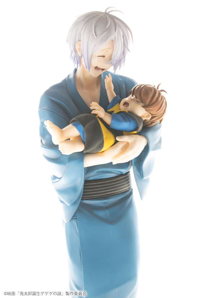 Movie The Birth of Kitaro Mystery of GeGeGe Kitaro's Father & Baby Kitaro Figure