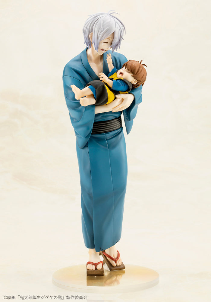 Movie The Birth of Kitaro Mystery of GeGeGe Kitaro's Father & Baby Kitaro Figure