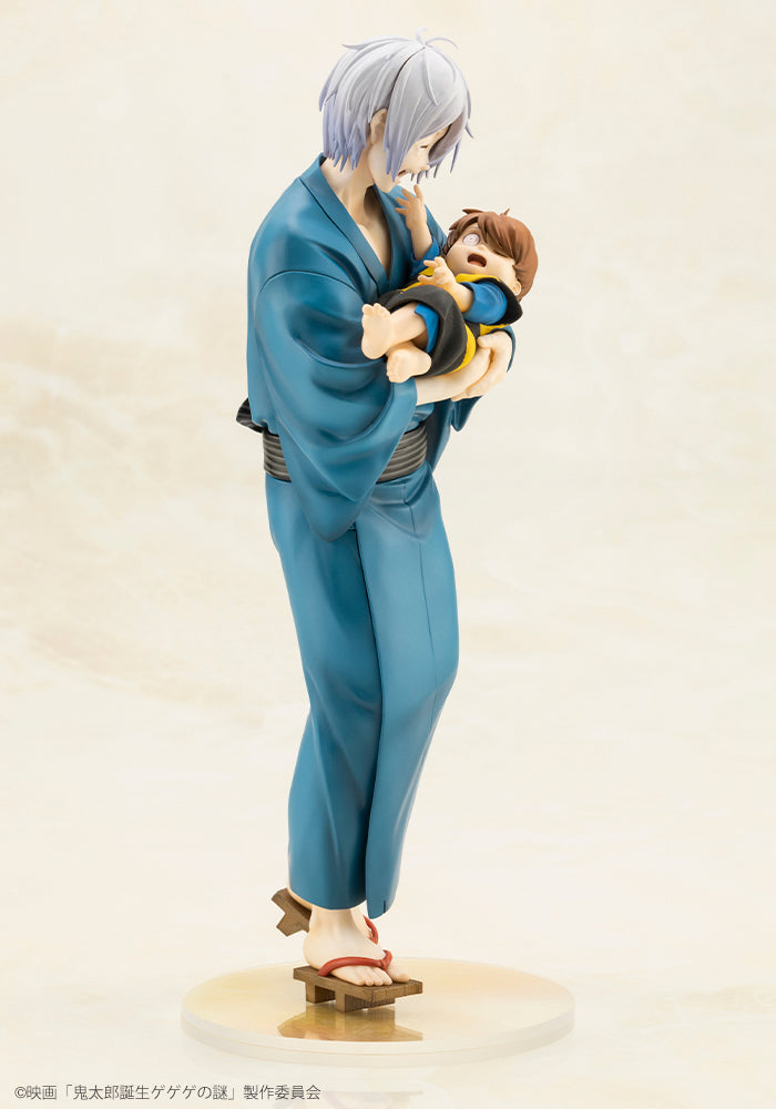 Movie The Birth of Kitaro Mystery of GeGeGe Kitaro's Father & Baby Kitaro Figure