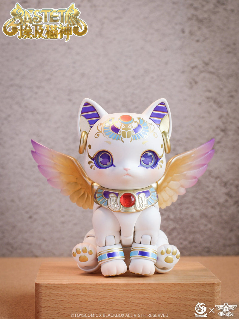 TOYSCOMIC x BLACKBOX Bastet White Action Figure JAPAN OFFICIAL