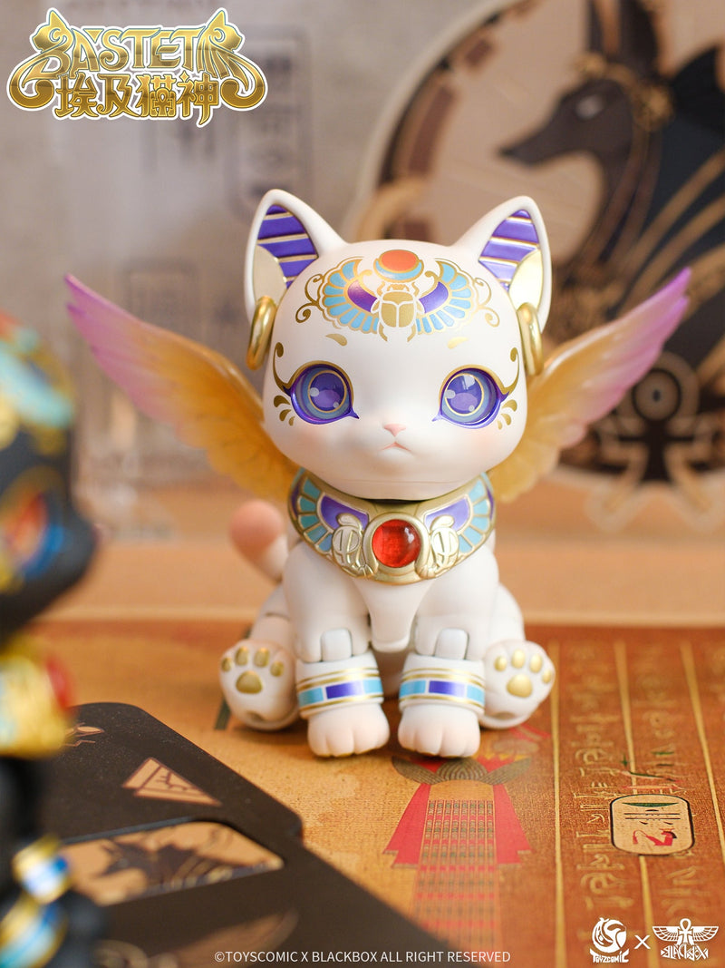 TOYSCOMIC x BLACKBOX Bastet White Action Figure JAPAN OFFICIAL